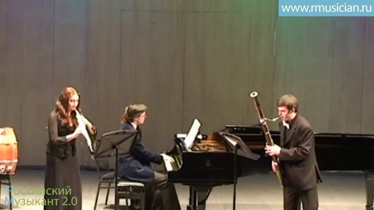 F. Poulenc - Trio for Oboe, Bassoon and Piano, part 1