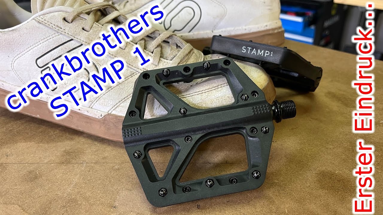 Flatpedale STAMP1 von crankbrothers // Erster Eindruck