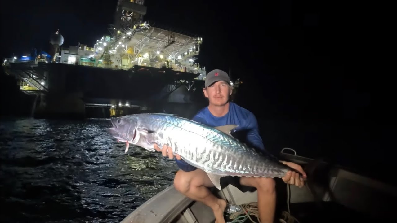 Fishing Darwin's Oil Rig