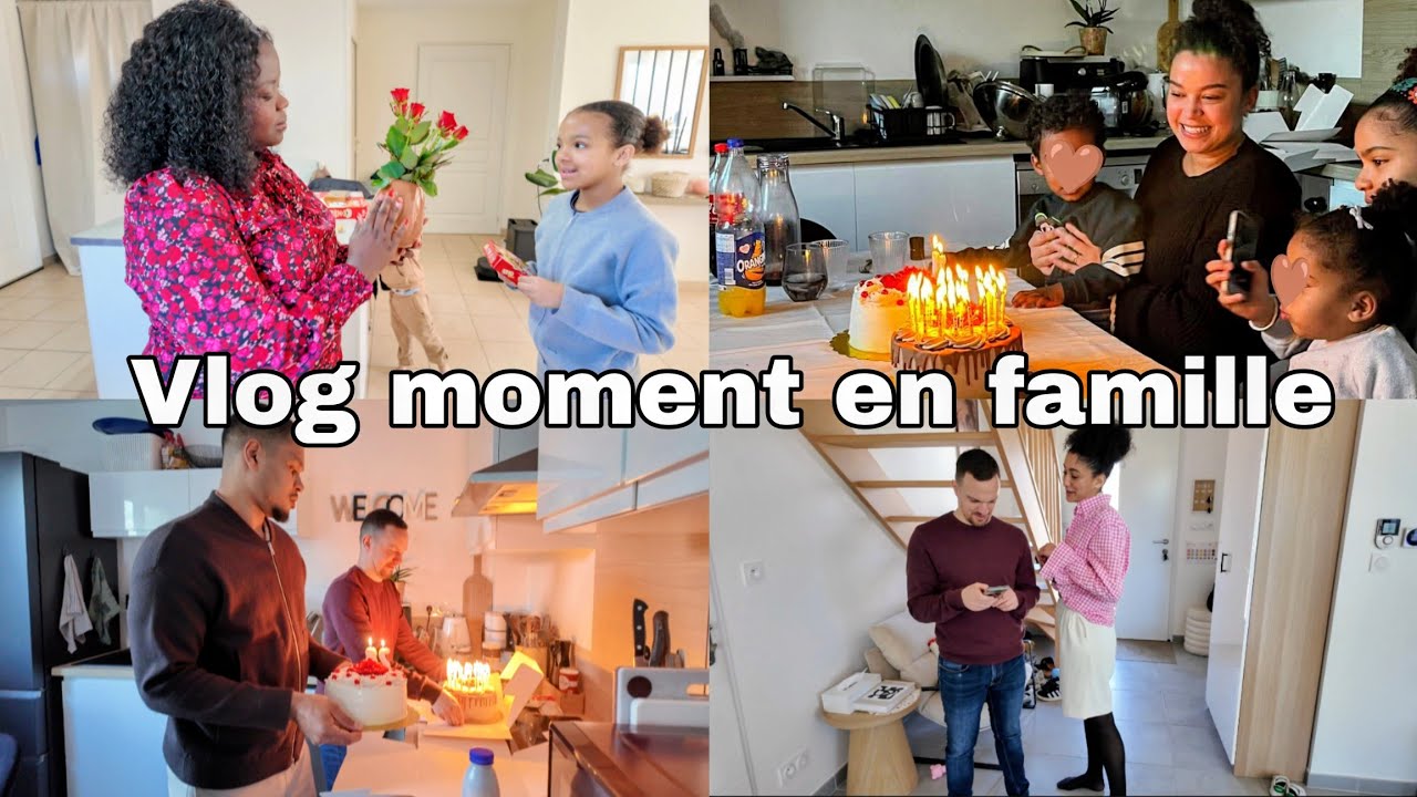 Vlog/tata Sonia souffle ses bougies entourée de toute la famille 🎂✨
