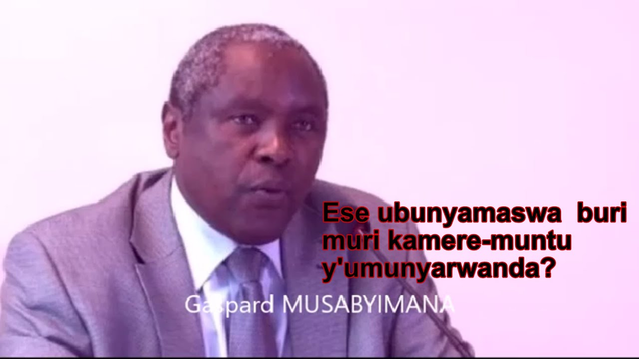 Ese ubunyamaswa buri muri kameremuntu y'umunyarwanda ? [ Rediffusion]