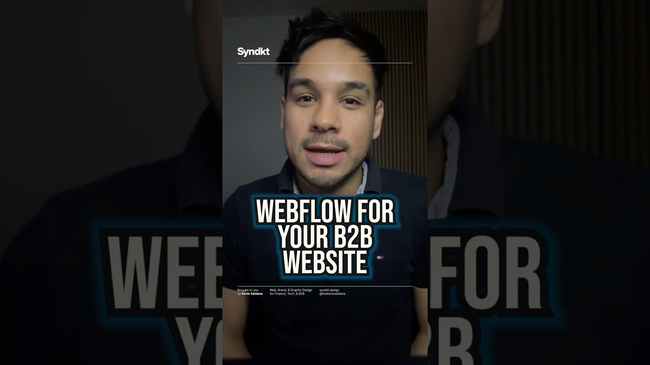Common Webflow Mistakes #b2bwebdesign #WebDesignTips #Webflow #B2BMarketing #WebflowTips