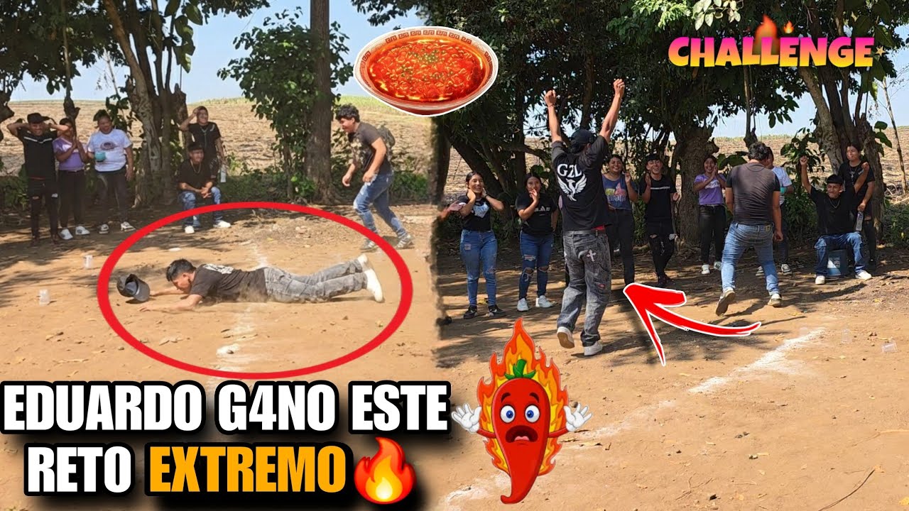 🔥Reto Extrem0,EDUARDO Casi Pierd3 La V1d4 Por G4nar Este Ret0 Extr3m0😱Si No Lo Grabó No Lo Creerias😭