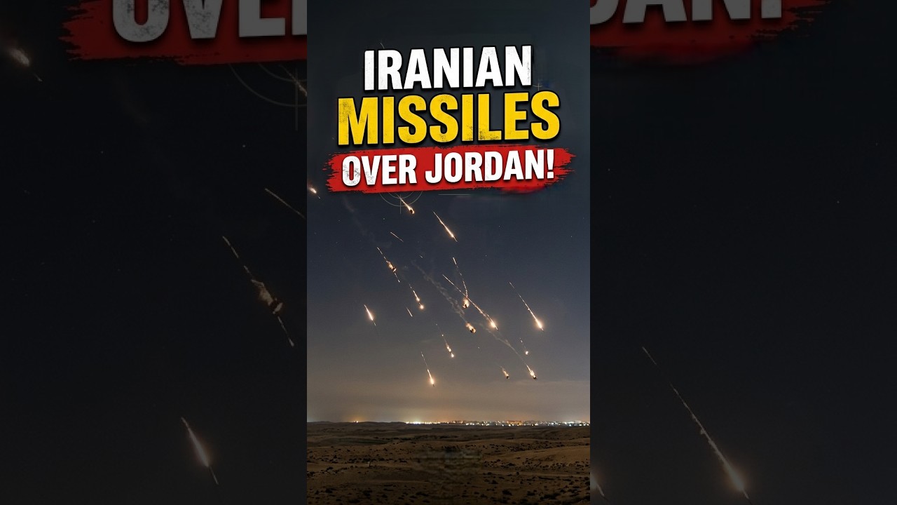 Iran Launches Ballistic Missiles Toward Jordan