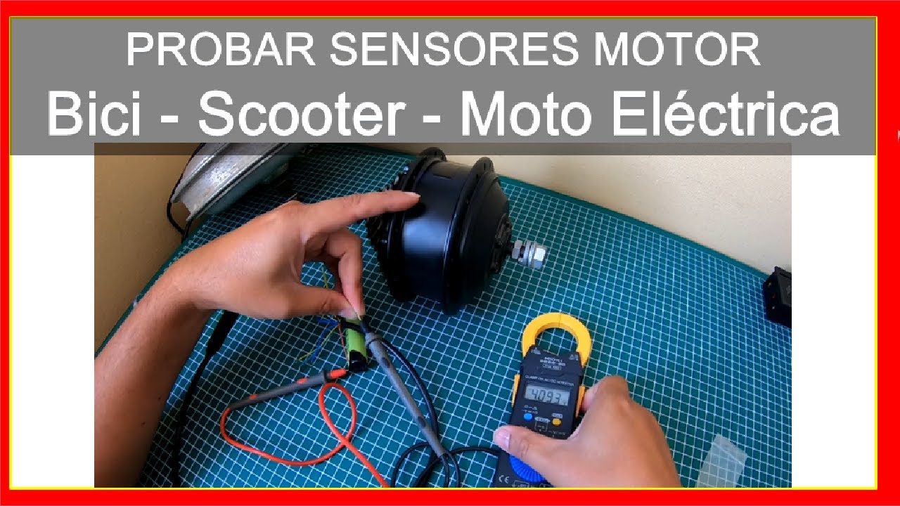 🔴 Como probar SENSORES HALL de motores brushless de Bici-Scooter-Motos 🟢