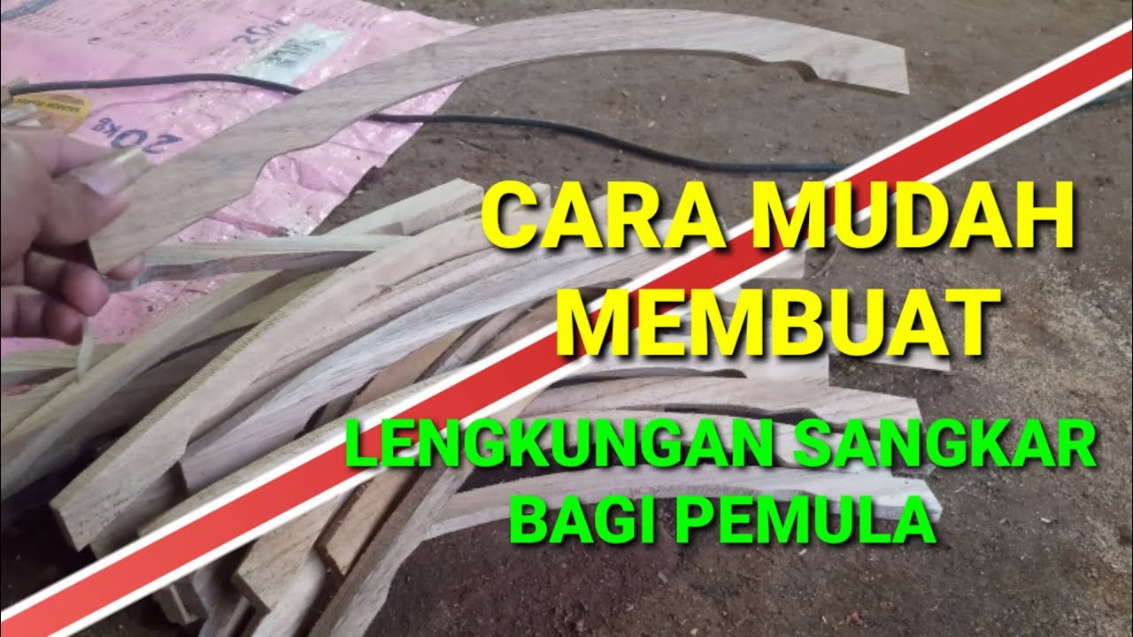 CARA MEMBUAT LENGKUNGAN SANGKAR BURUNG