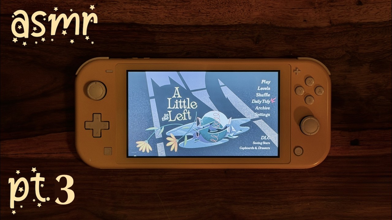 ASMR - 'A Little To The Left' with Clicky Whispers Part 3