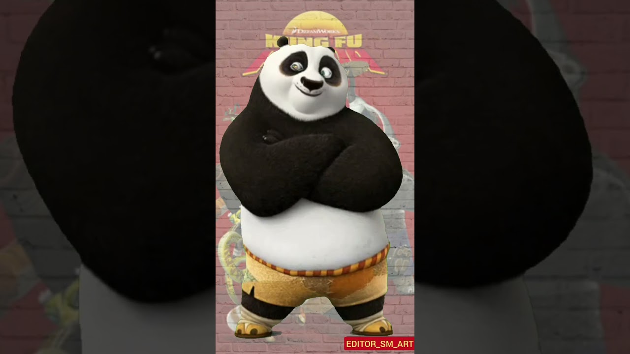 ✅🎨🏙️PINTAR GRAFFITI 🐼KUNG FU PANDA 