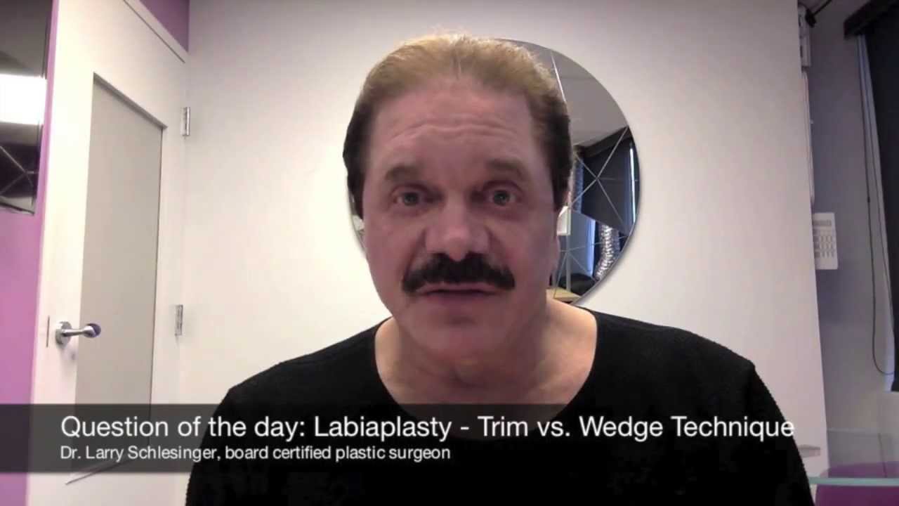 Labiaplasty Trim vs. Wedge Technique - Dr. Schlesinger, Hawaii (Vaginal Rejuvenation)