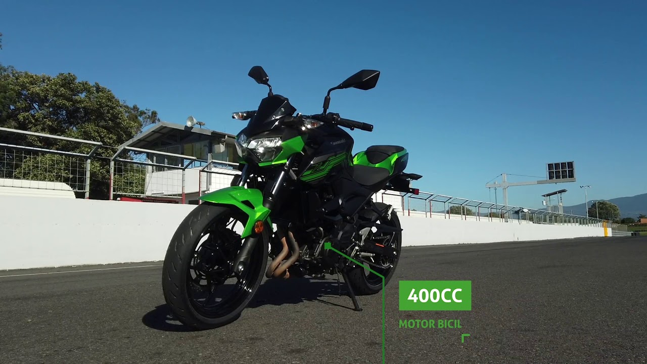 Kawasaki Z400 Parque Viva