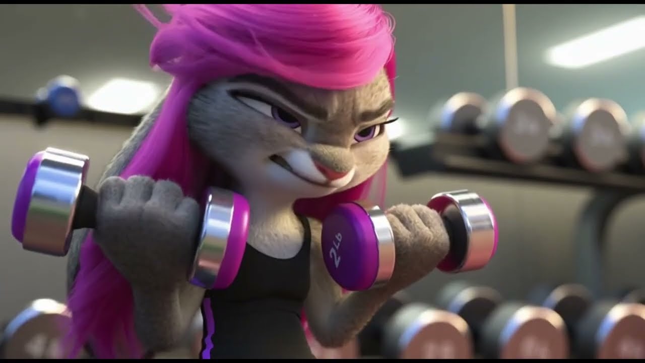 Zootopia 2 AI |🦊🐰 THE GYM DISASTER (Sora 2 Short Movie) GM Comic