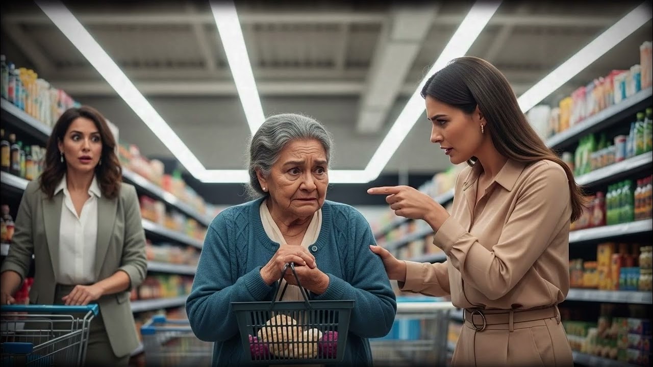Mi Hija Me Señaló En El Supermercado: “No Digas Que Somos Familia”. Pero Una Señora La Reconoció.