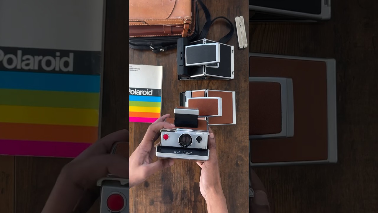 Polaroid SX-70 & Polaroid SX-70 Sonar 