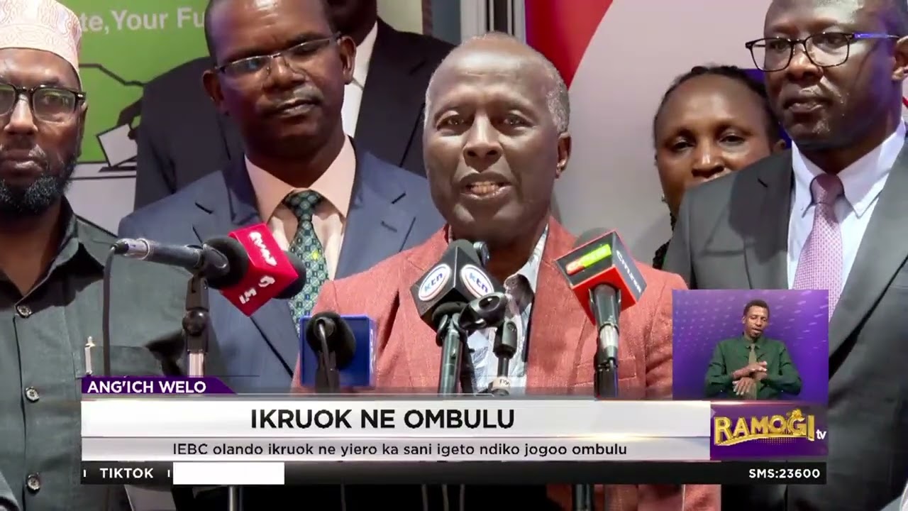 IEBC: Wadhi dino thuolo ma Marjan oweyo kapok 2027 ochakore