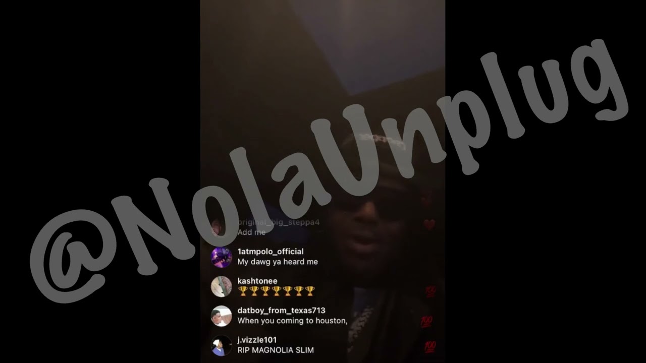 #BG first time going live on Instagram