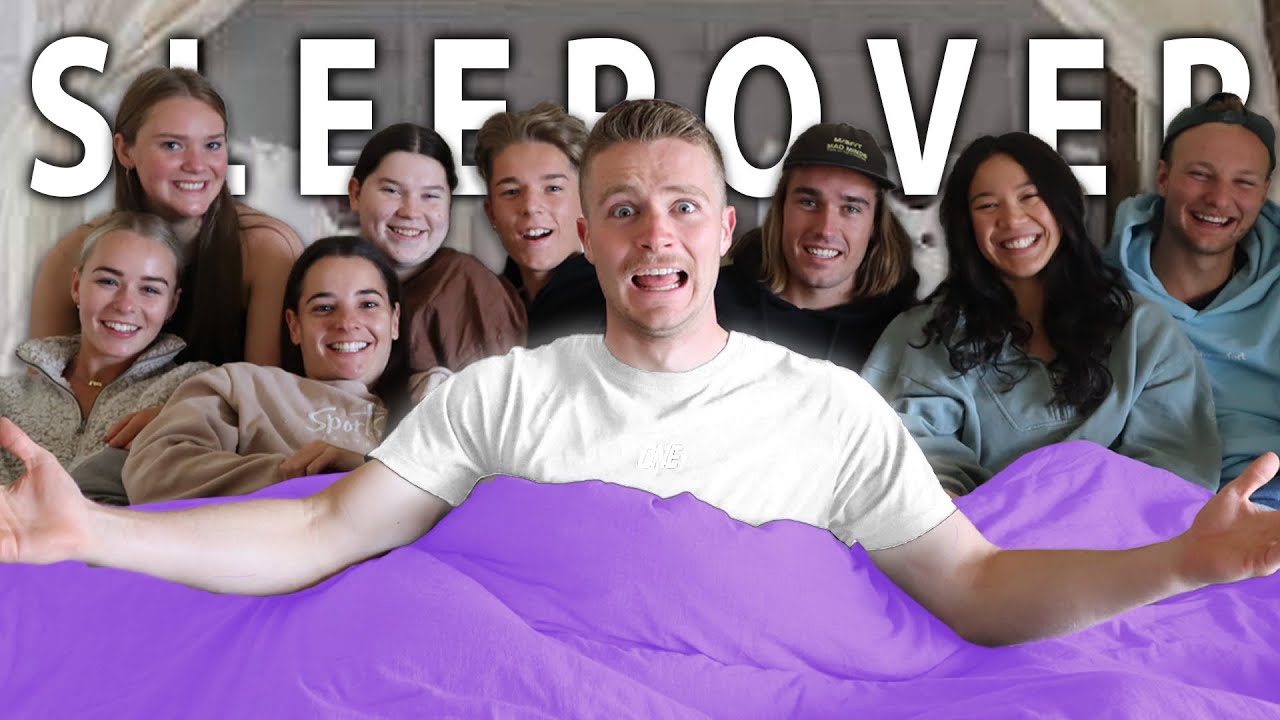 We Invited 10 Strangers To Our Sleepover
