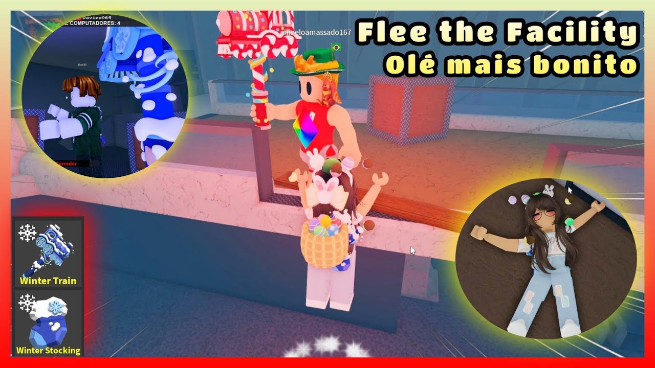 MARRETA WINTER TRAIN, Olé Mais Bonito - Roblox Flee the Facility