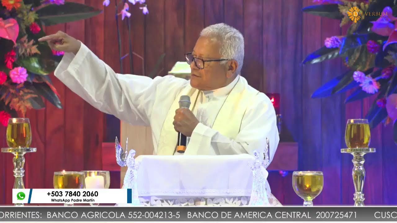 Momento de Oración Padre Martín Ávalos junto al Ministerio Dei Verbum