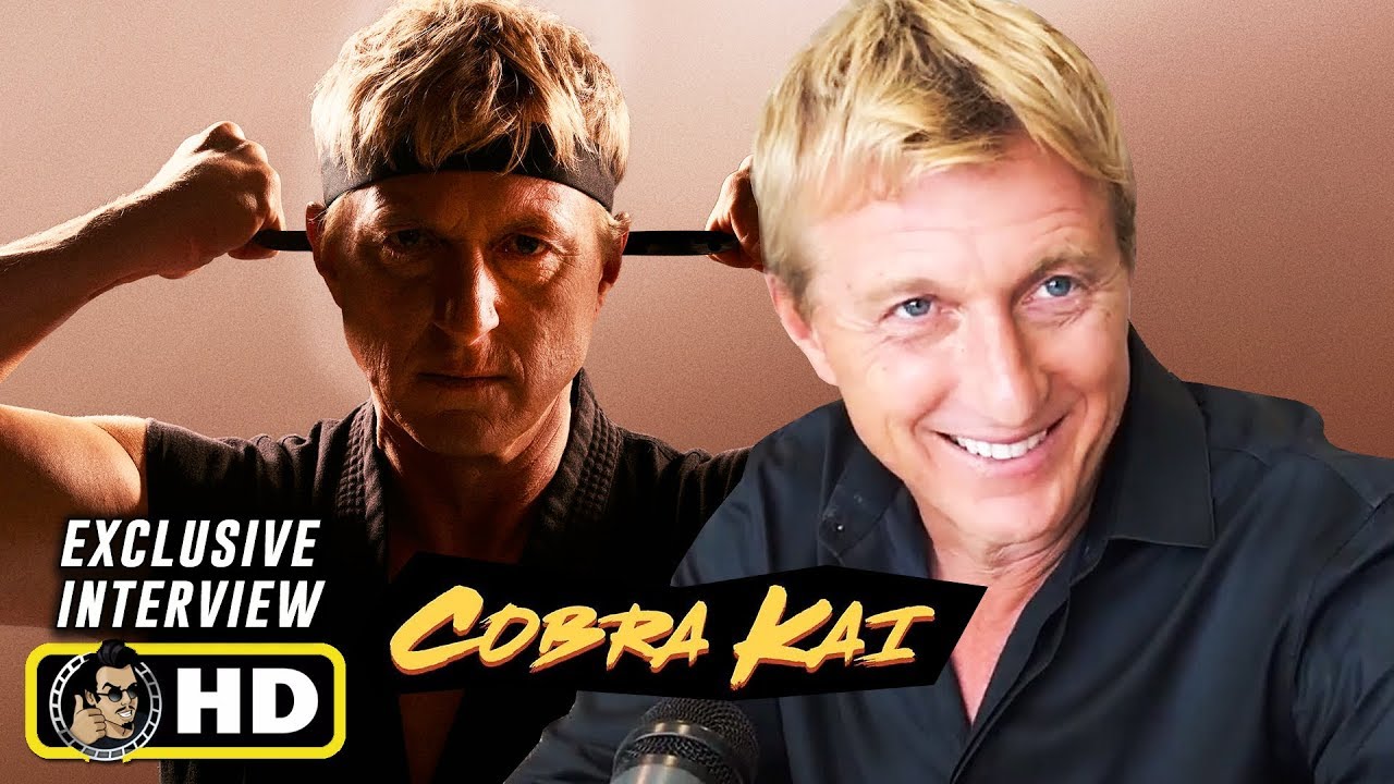 William Zabka Interview for Cobra Kai Season 2 & 3 at Comic Con!