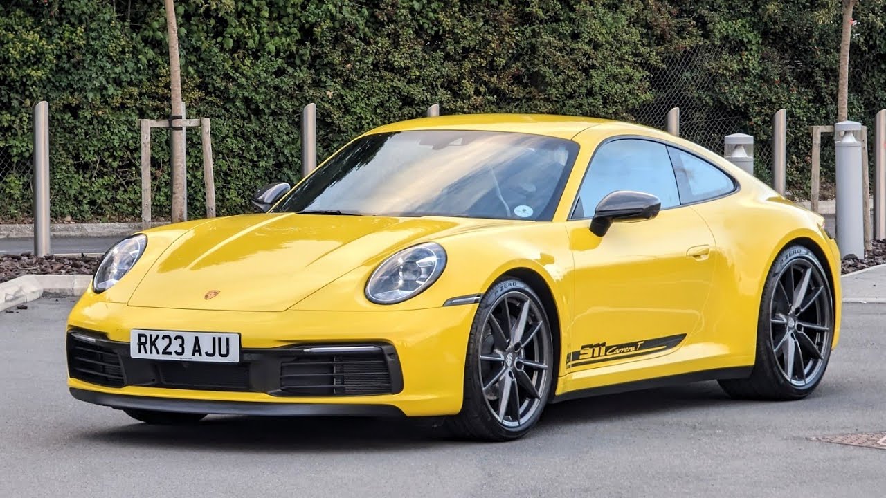 Лучший спортивный автомобиль в продаже сегодня! Обзор Porsche Carrera T 2024 года 992 | 4k