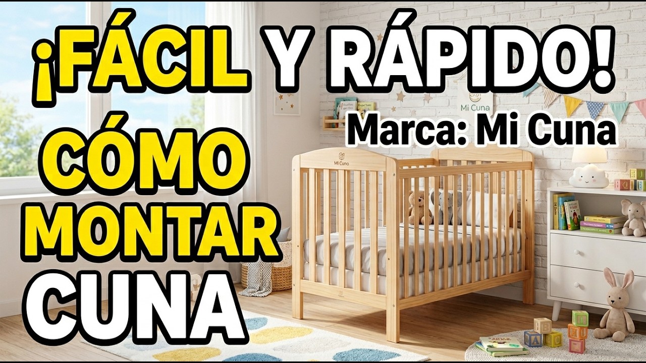 Montaje de cuna. Marca: Mi cuna