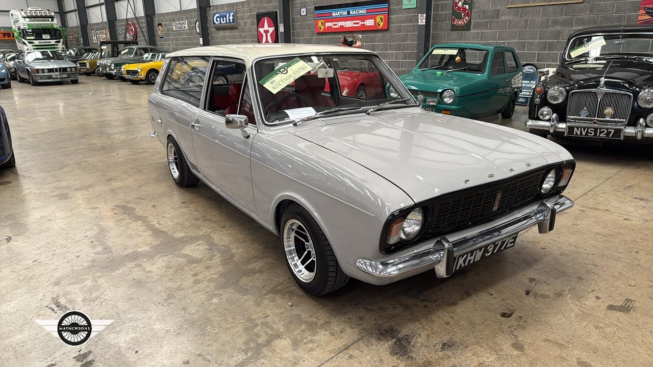 FORD CORTINA 1967 | MATHEWSONS CLASSIC CARS | АУКЦИОН: 12, 13 и 14 НОЯБРЯ 2025 ГОДА