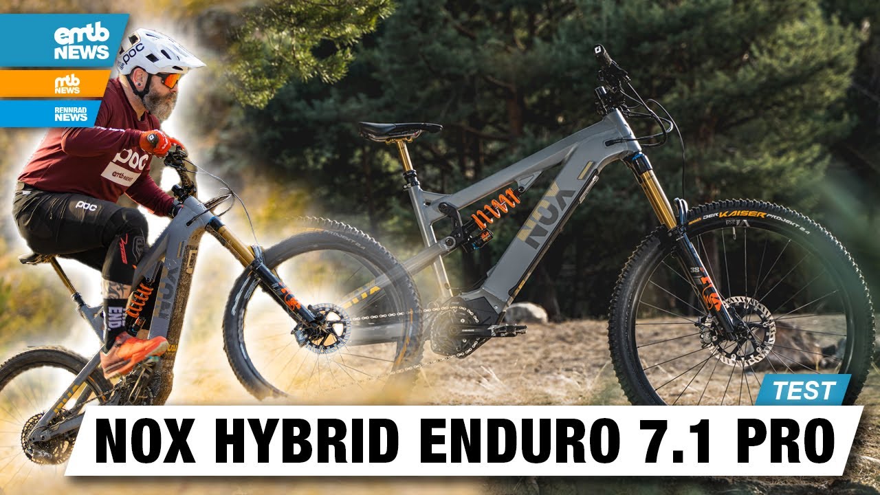 🦾 Nox Hybrid Enduro 7.1 Pro im Test: Power-E-MTB mit starkem Sachs-Motor