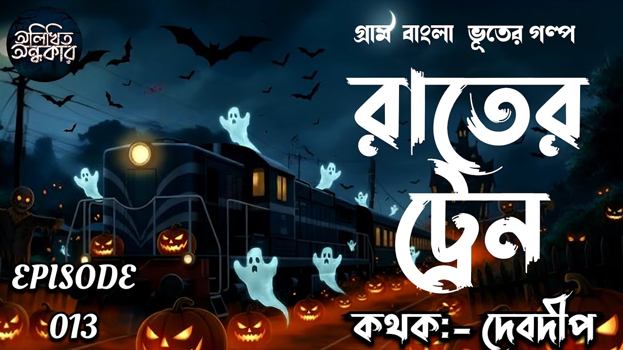 রাতের ট্রেন - গ্রাম বাংলার ভূতের গল্প | Bhuter Golpo | Gram Banglar Vuter Golpo