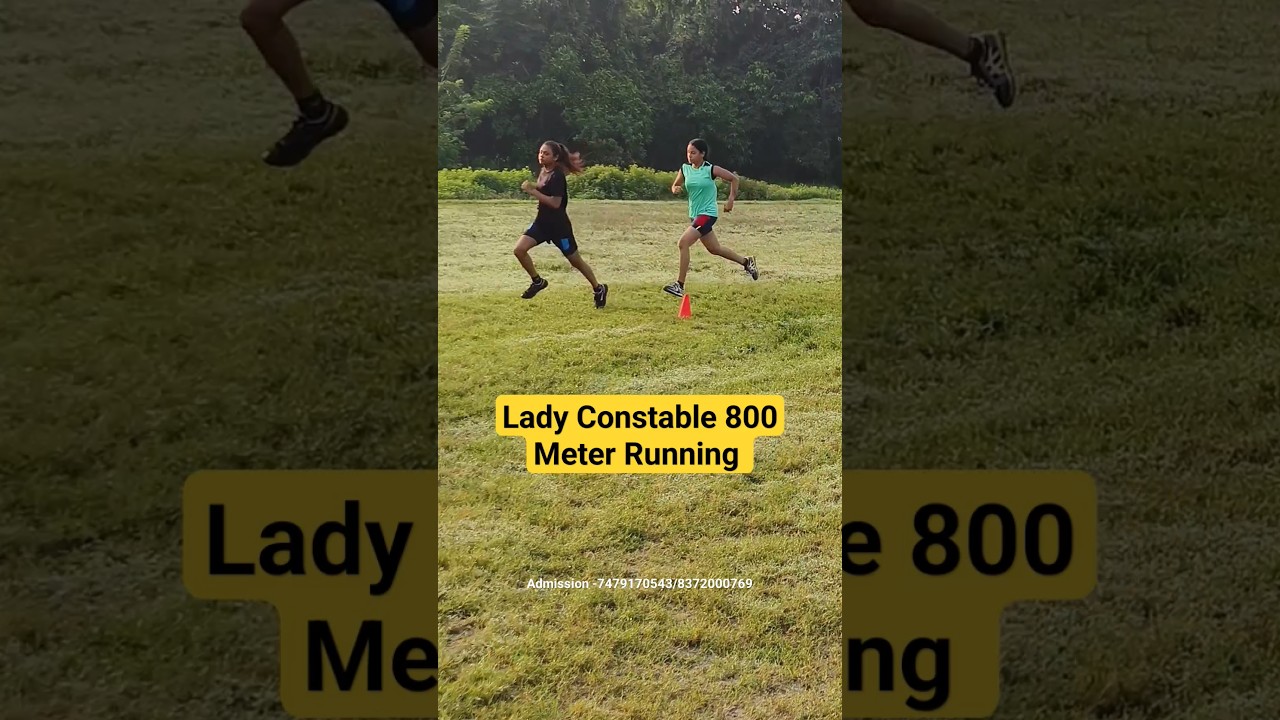Kolkata Police Lady Constable 800 Meter Running Practice #ladyconstable