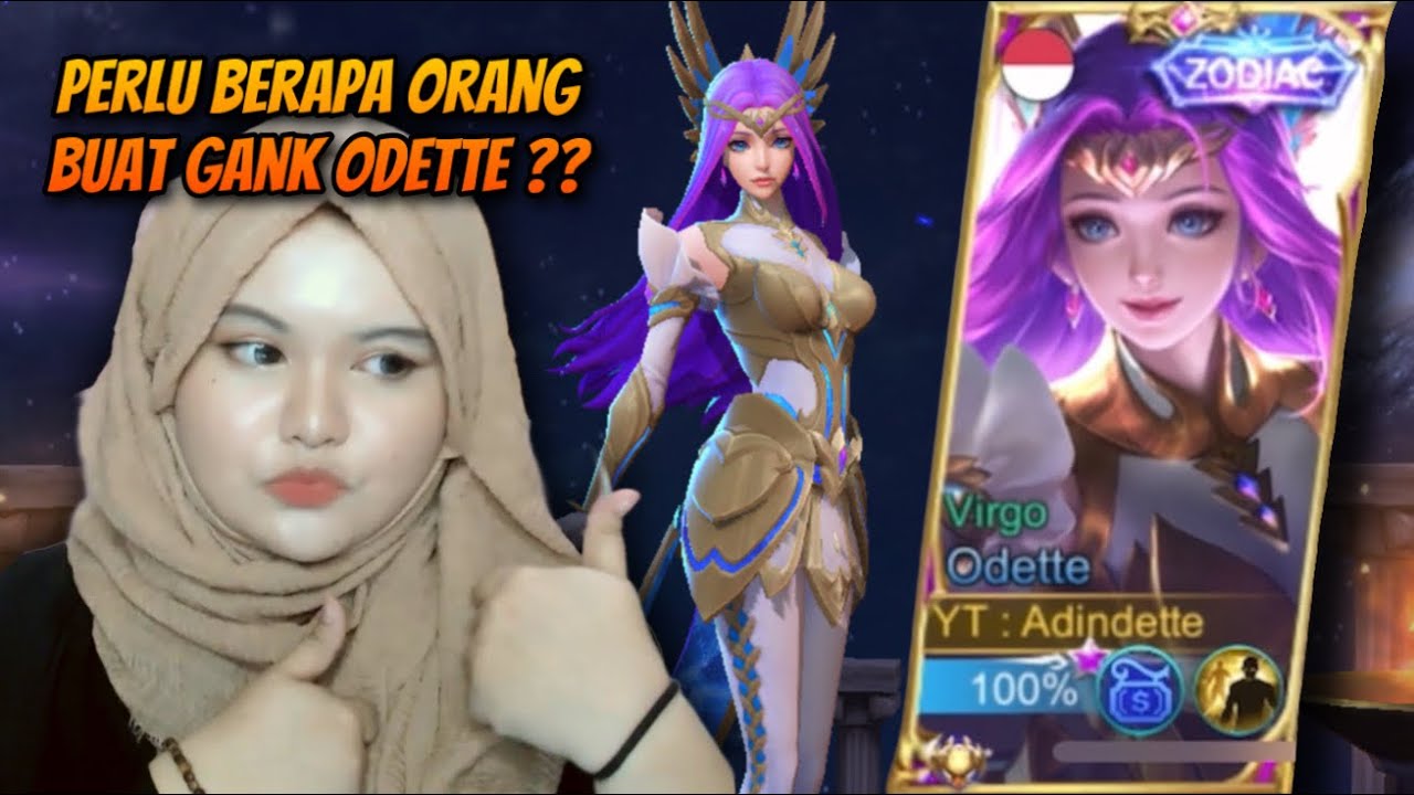 PERLU BERAPA ORANG SIH BUAT NGE GANK ODETTE DOANG ??? IYAAA TAUU KO ODETTE SAKIT BGT WKWKW