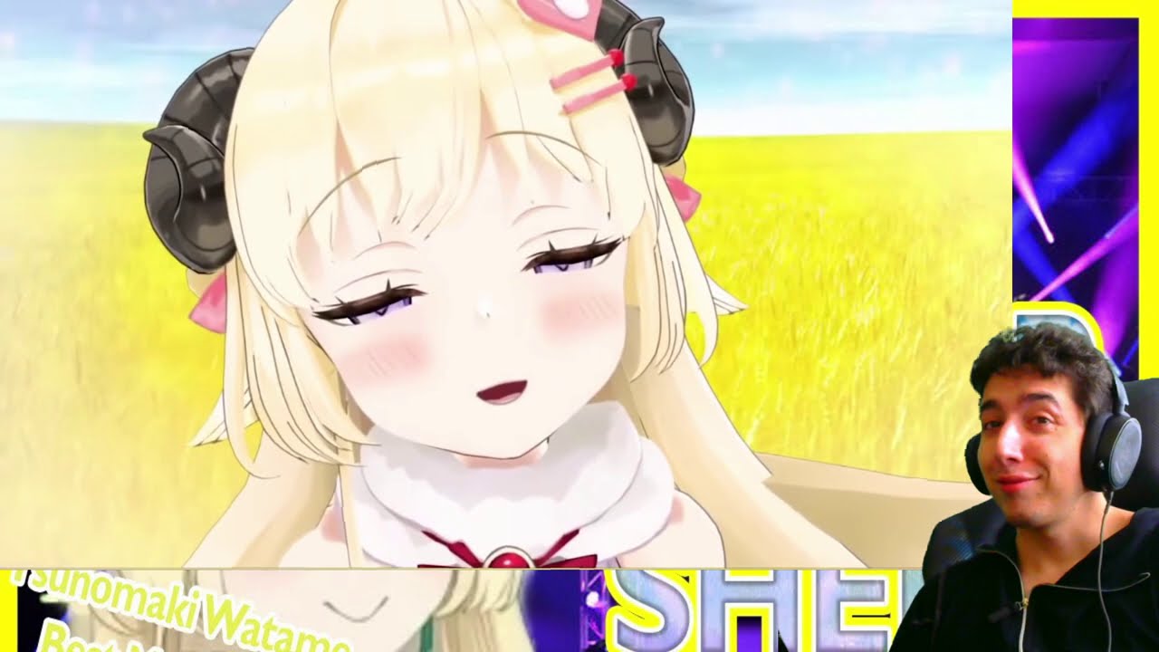 Reacting to Hololive Clips 1 Year of Tsunomaki Watame