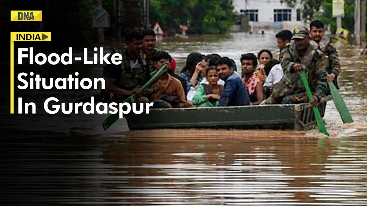 Flood In Gurdaspur: Army, NDRF Teams Deployed For Rescue Operations In Punjab