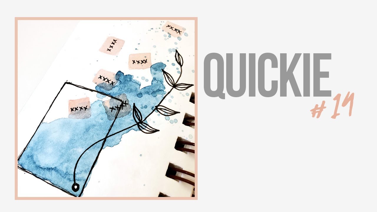 Quickie #14 ~ Intuitive Art Journaling