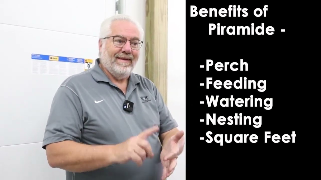 Piramide and Piramide Plus Aviary System