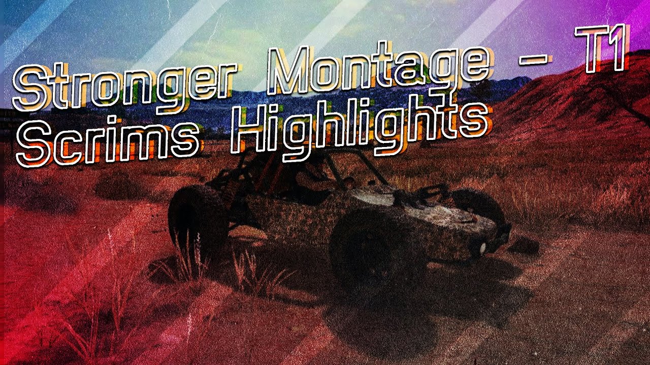 Stronger Montage | PUBGM | T1 Scrims