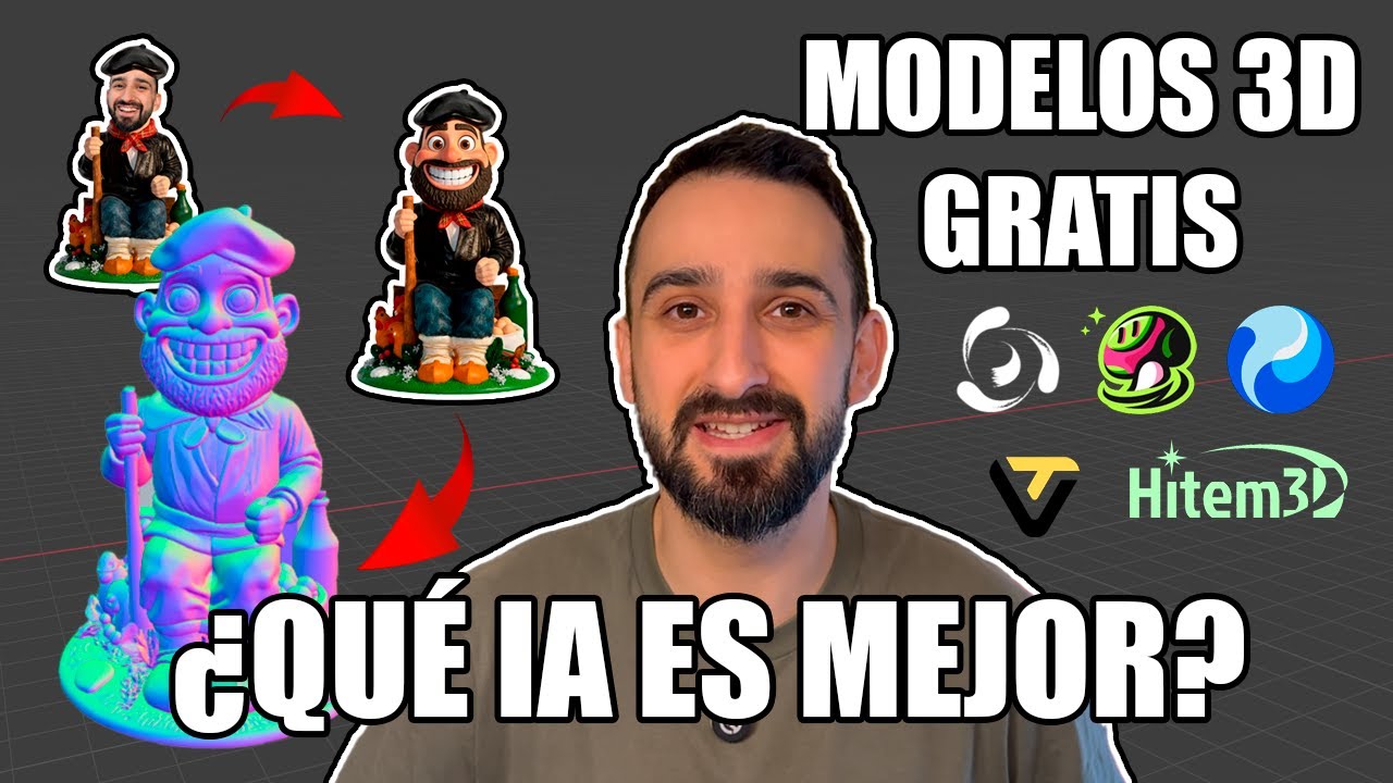 Prob&eacute; las MEJORES IA GRATUITAS de generaci&oacute;n de modelos 3D. Te cuento cu&aacute;l es la mejor.
