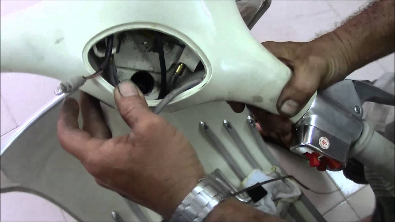 VBB Vespa Steering lock replacement