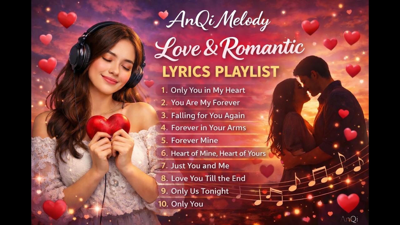Only You ❤️ Love & Romantic Lyrics Playlist | AnQi Melody