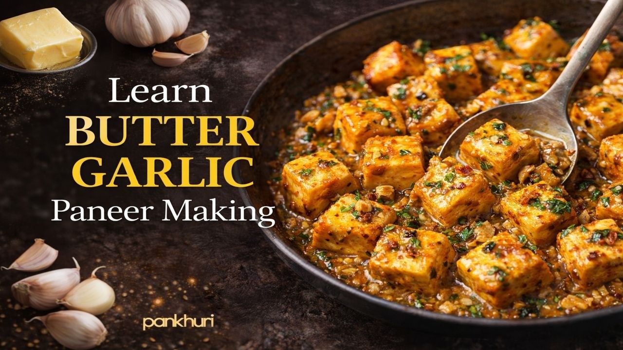 Learn Butter Garlic Paneer Making | Live Session | Ask Pankhuri