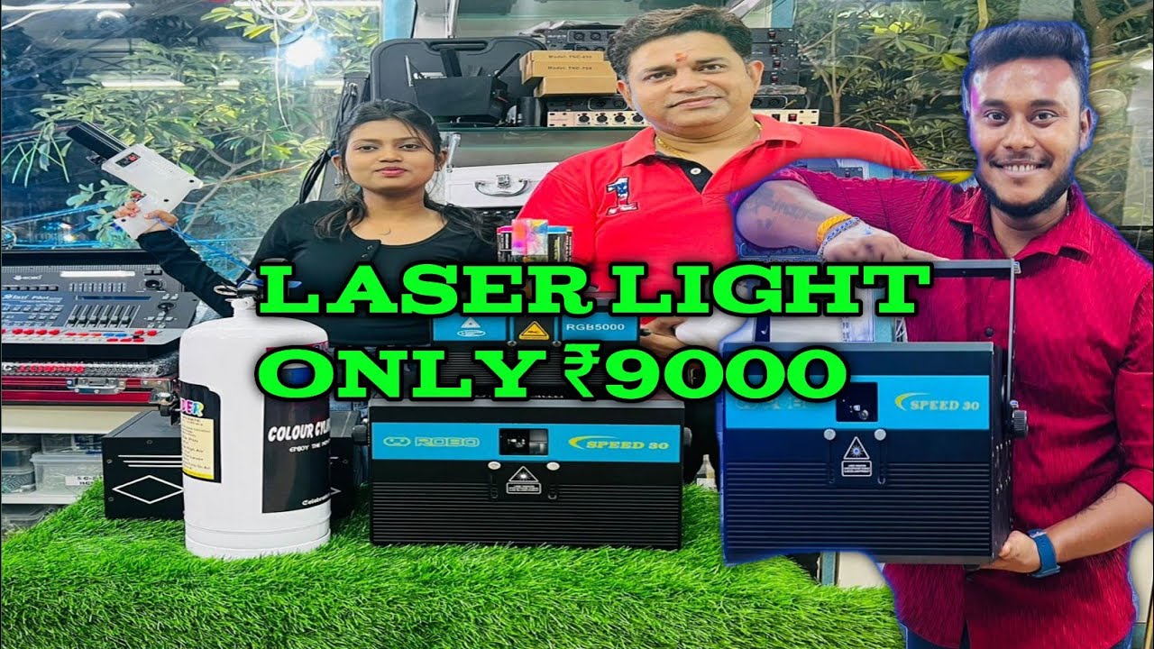 Best DJ Leaser Lights Wholesale Market In Kolkata || Kolkata Dj Lights Market || Best Dj Lights Shop