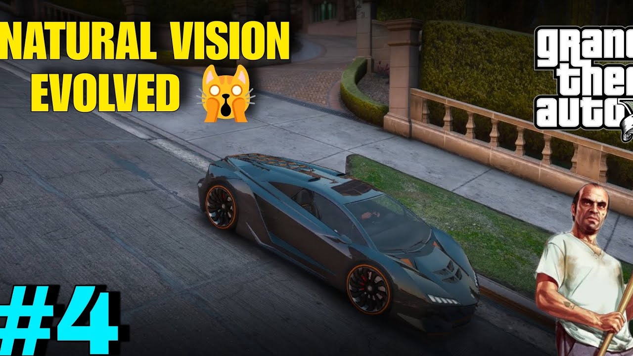 NATURAL VISION EVOLVED GTA5 😎 #gta5 #shortvideo #grandtheifauto #like #real