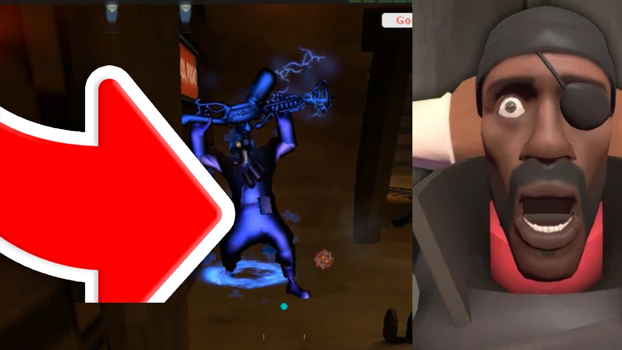 Cuando el Demoman se cansa de perder en TF2…