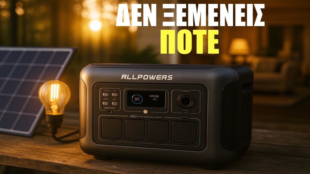 ΜΗΝ ΑΓΟΡΑΣΕΙΣ POWER STATION ΠΡΙΝ ΔΕΙΣ ΑΥΤΟ ΤΟ ΒΙΝΤΕΟ - ALLPOWERS R1500 Lite