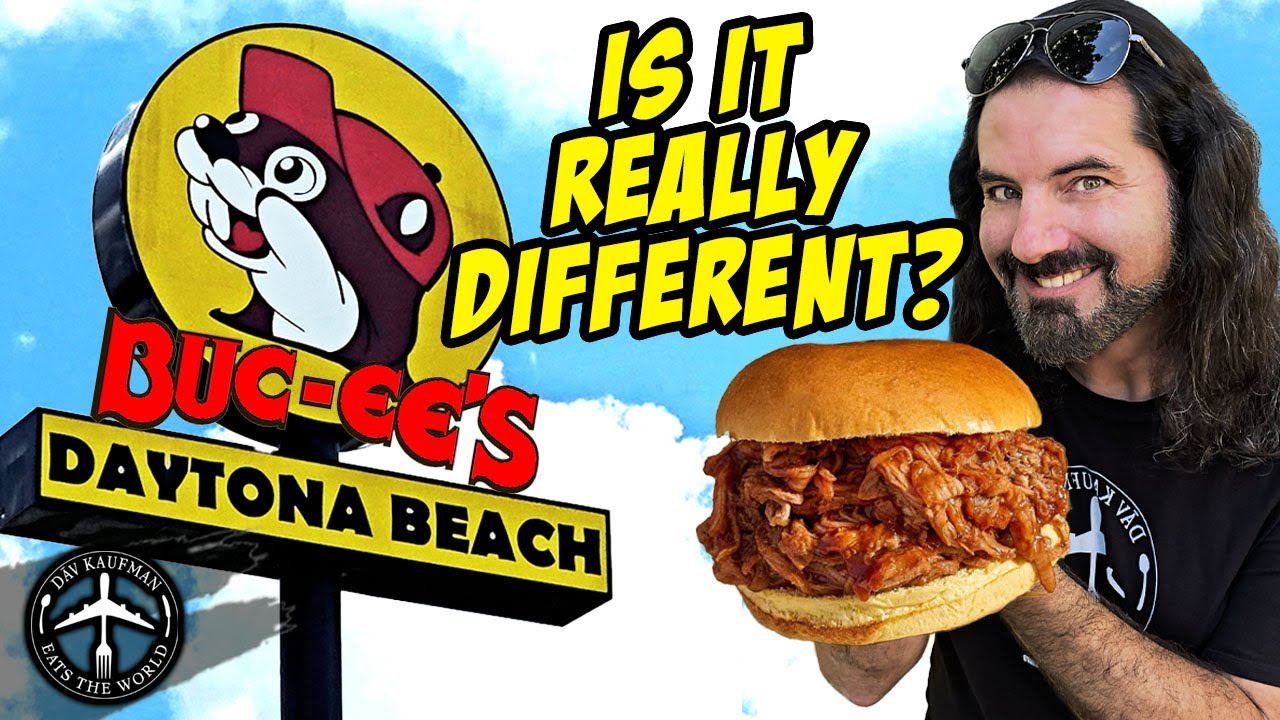 HOW IS BUC-EE'S IN FLORIDA DIFFERENT? Daytona Beach bucees food tour!