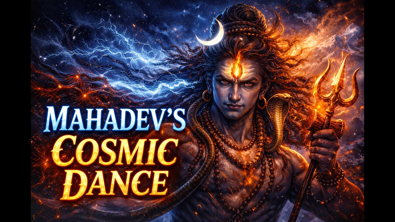 Mahadev Cosmic Dance 🔱 शिव तांडव स्तोत्र | Powerful Shiva Tandava Stotram | Divine Tandava of Shiva