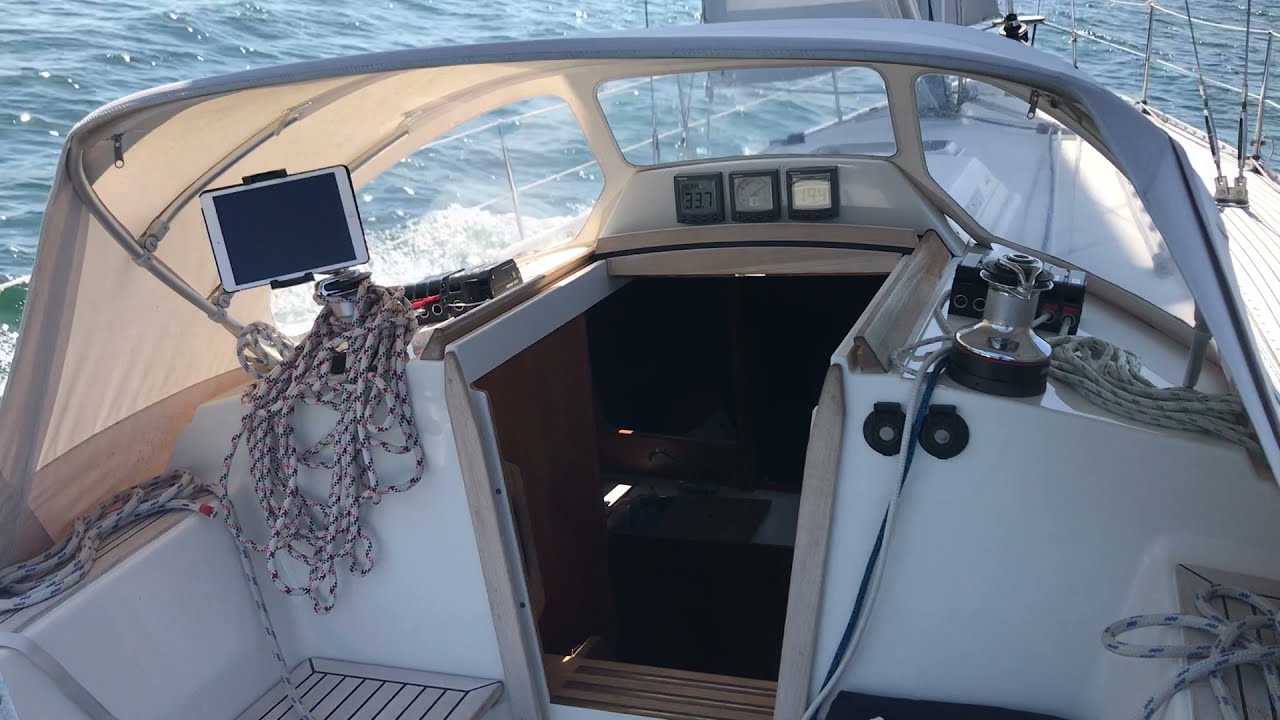 FAURBY 424 segeln im Kleinen Belt, Sommer 2021