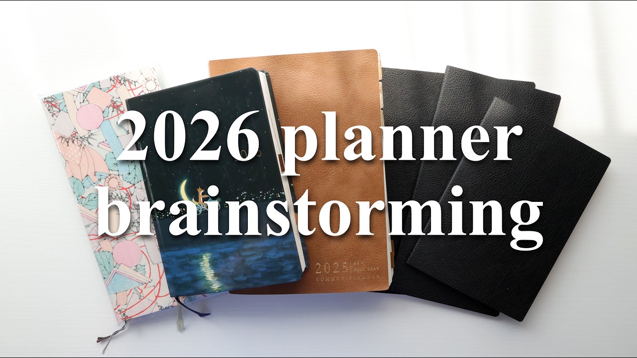 Deciding Which Planner to Use for 2026 | Planner Brainstorming