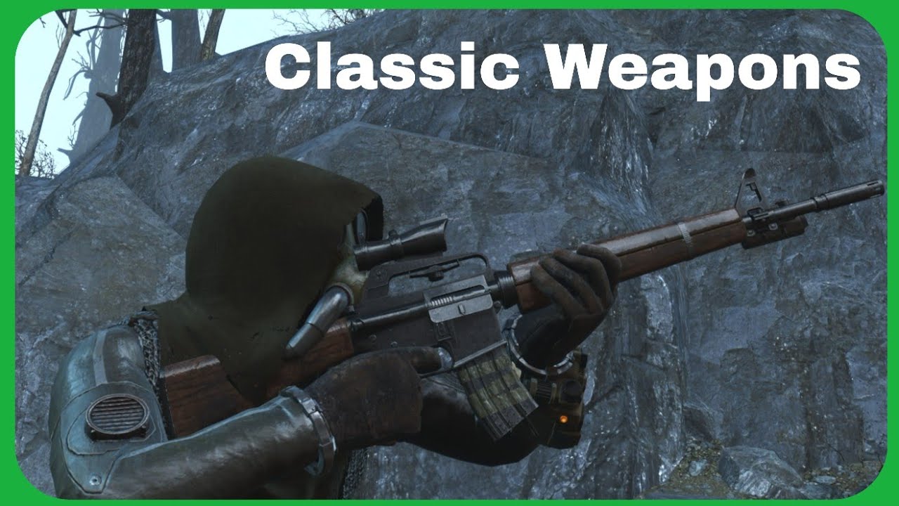 Fallout 4 Service Rifle And Assault Carbine New Vegas Classics Review