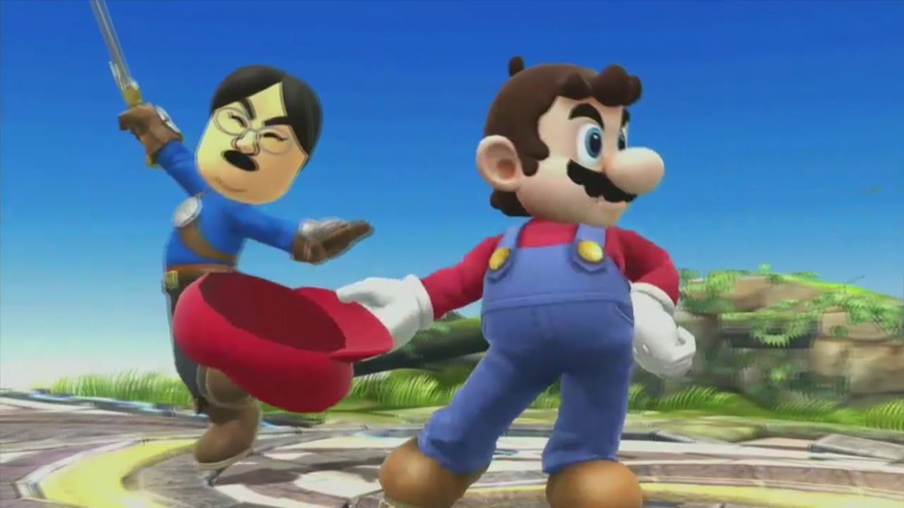 Super Smash Bros Wii U Mii Fighter Gameplay Trailer E3 2014