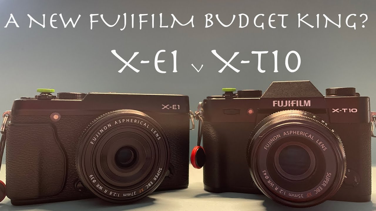 Fujifilm X T10 vs Fujifilm X E1